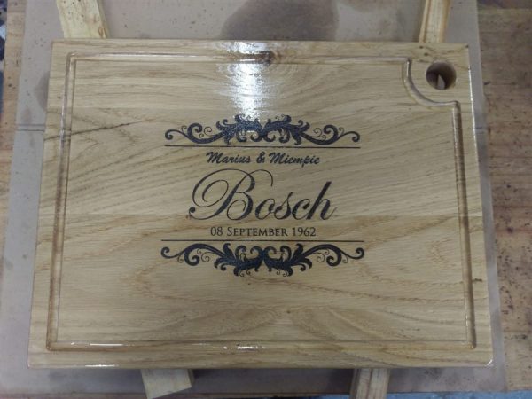 De Villiers Oak Medium Butchers Block - Image 4