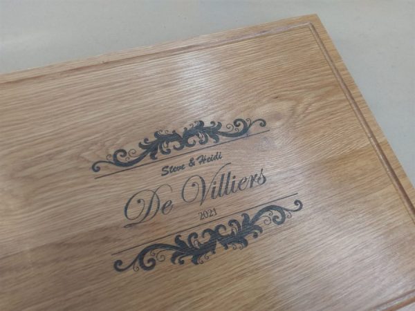 De Villiers Oak Medium Butchers Block - Image 2