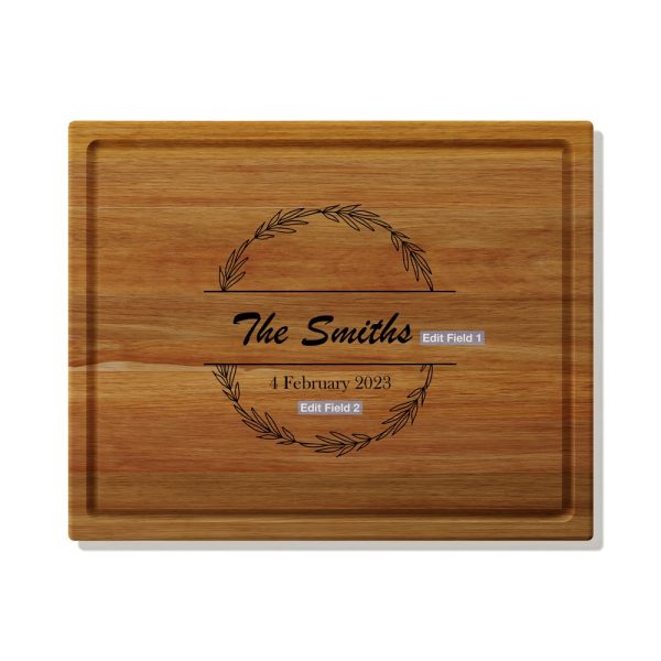 Smith Kiaat Medium Butchers Block