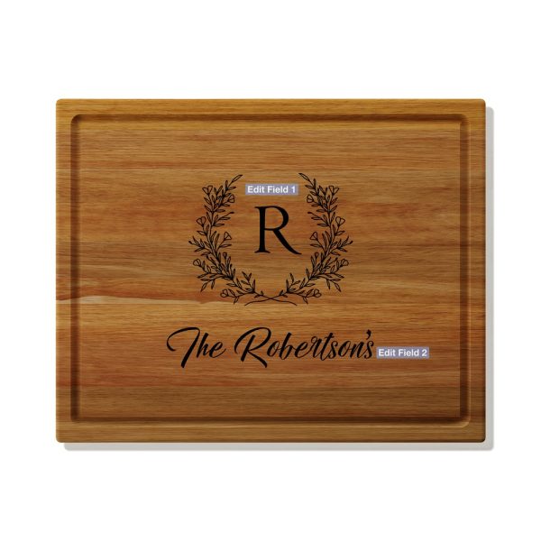 The Robertsons Kiaat Medium Butchers Block