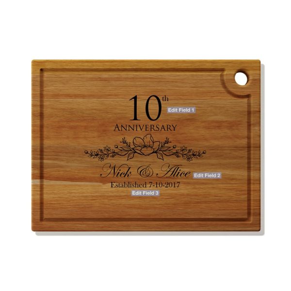 Anniversary 2 Kiaat Standard Cutting Board