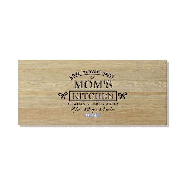 MOM 2 Oak Classic Cutting Board
