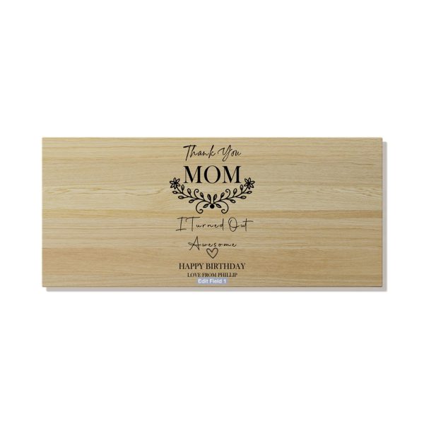 MOM Oak Classic Cutting Board