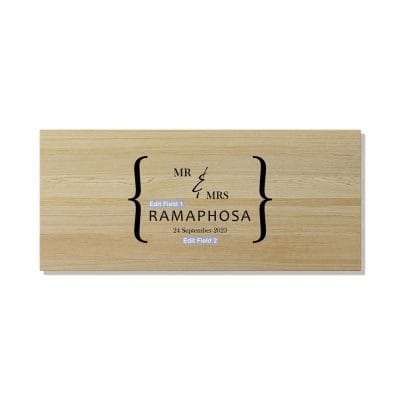 Ramaphosa Oak Classic Cutting Board