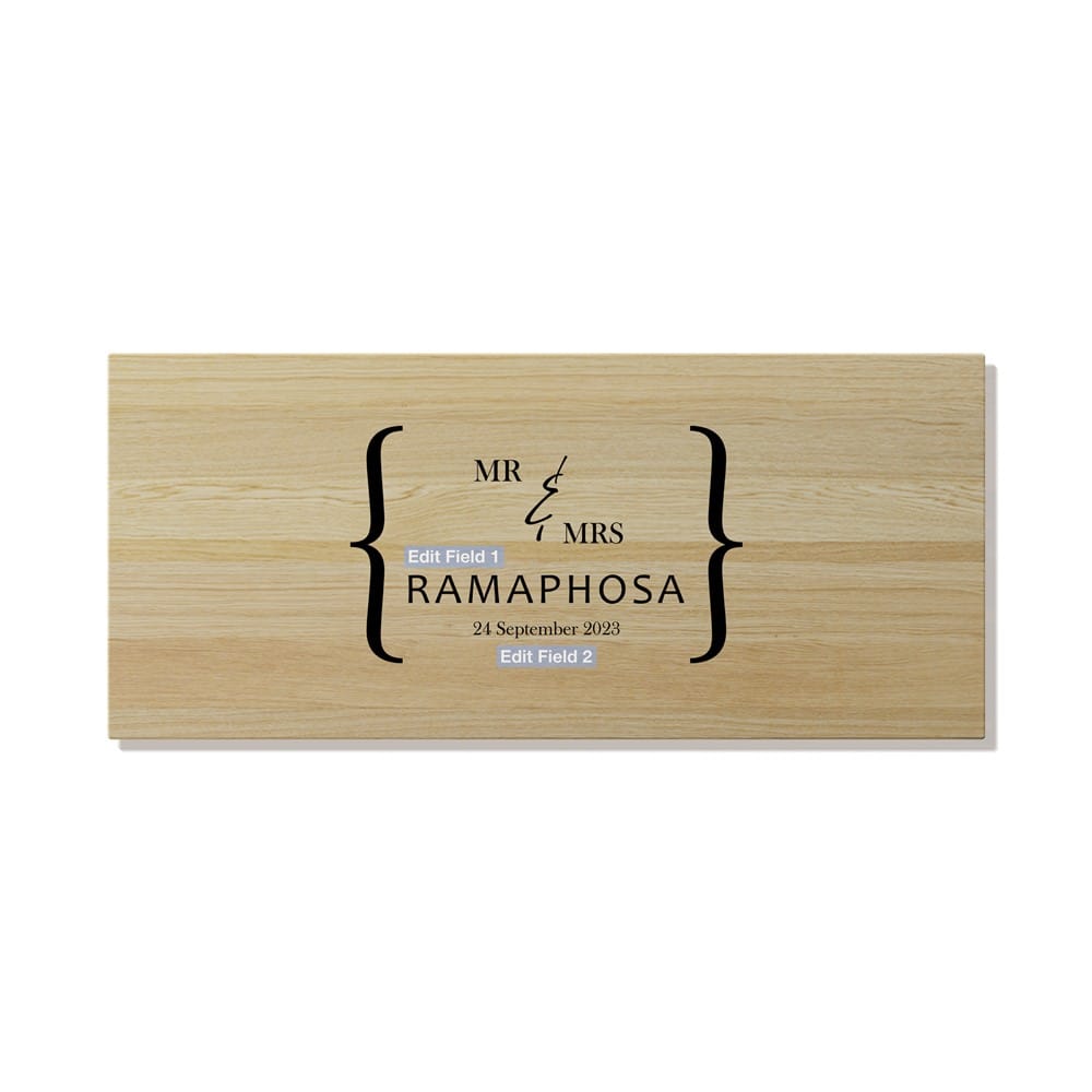 Ramaphosa Oak Classic Cutting Board