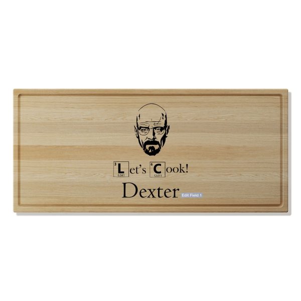 Let's Cook Oak Giant Butchers Block