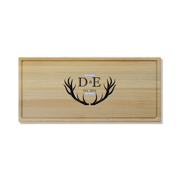 D&E Oak Large Butchers Block