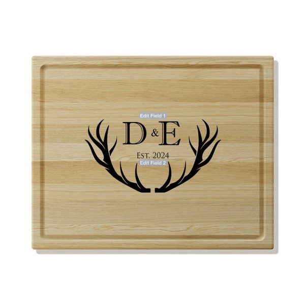 D&E Oak Medium Butchers Block
