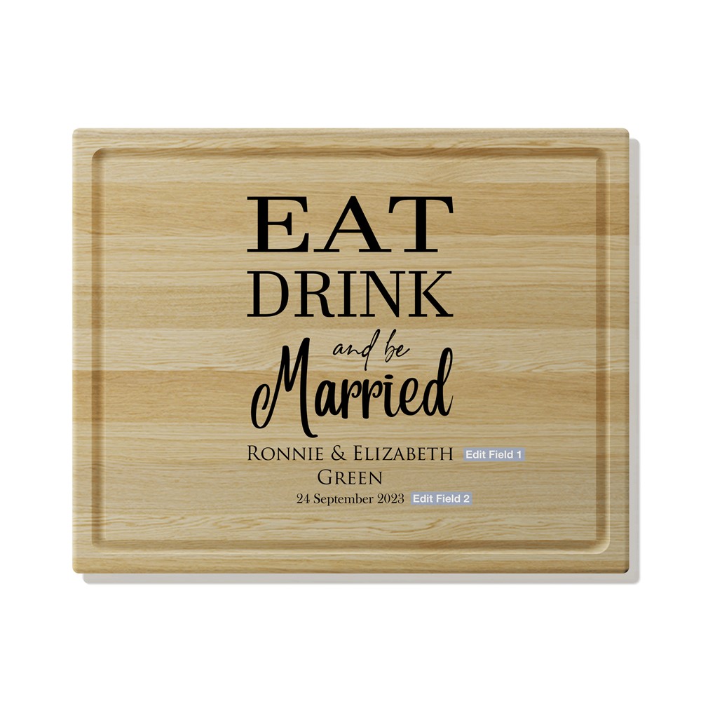 Green Oak Medium Butchers Block