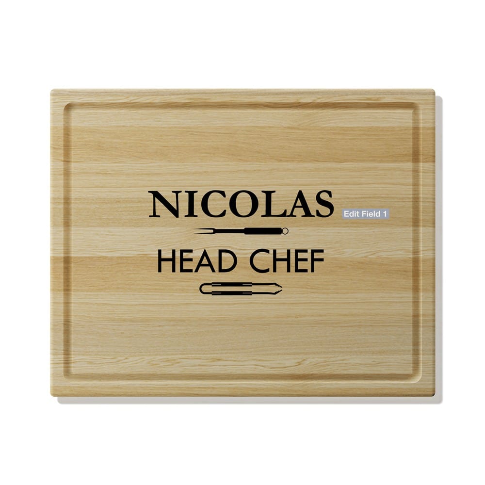 Head Chef Oak Medium Butchers Block
