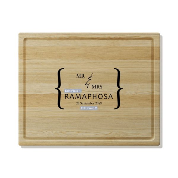 Ramaphosa Oak Medium Butchers Block