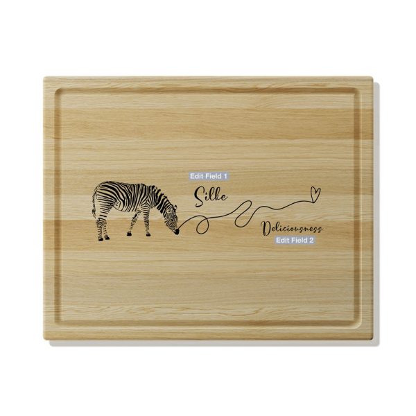 Silke-May Oak Medium Butchers Block