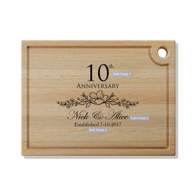 Anniversary 2 Oak Standard Cutting Board