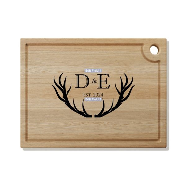D&E Oak Standard Cutting Board