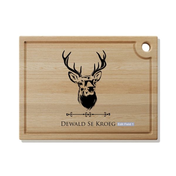 Dewald Oak Standard Cutting Board