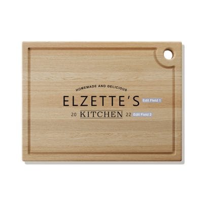 Elzette Oak Standard Cutting Board