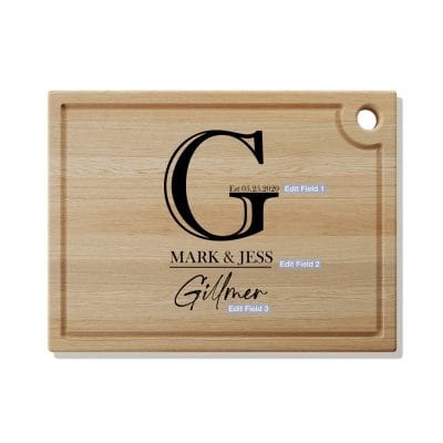 Gillmer Oak Standard Cutting Board