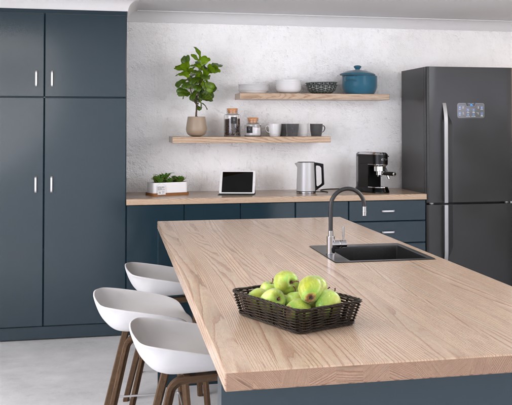 Solid Ash Counter Tops