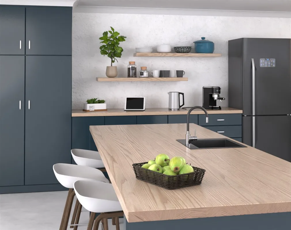 Solid Ash Counter Tops