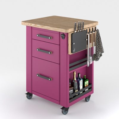 Old Oryx Chapman Mobile Braai Butler - Rebel Berry