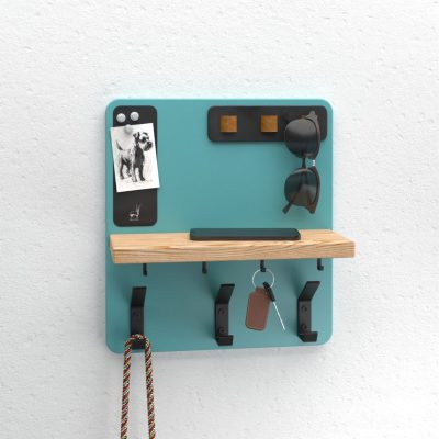 Old Oryx Entryway Organizer Coat & Key Hook - Medusa